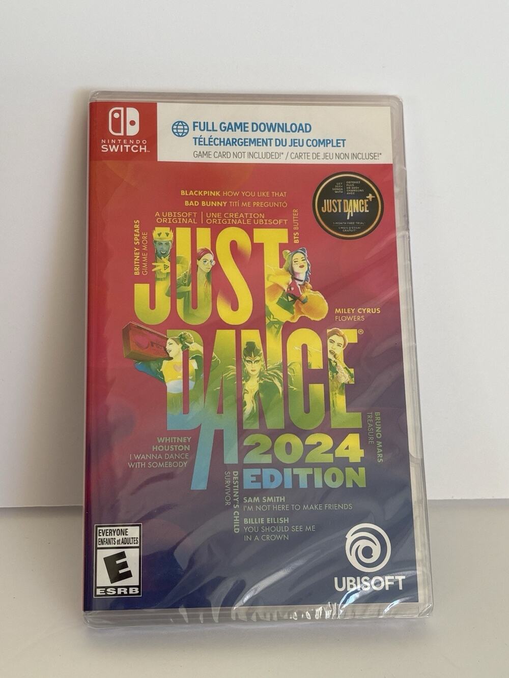 Just Dance 2024 [ NOT A Cartridge ] (Nintendo Switch) NEW
